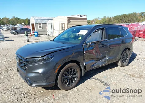 2024 Honda Cr-V Hybrid Sport-L из США, поврежденный, VIN 7FARS5H87RE019818